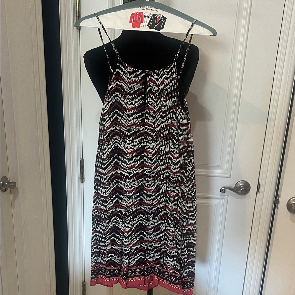 Sanctuary Black and Red Zigzag Mini Dress - Picture 2 of 2
